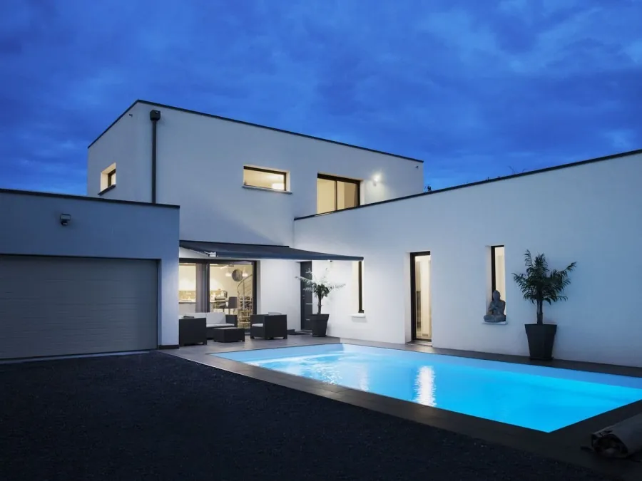 Façade moderne rénovée